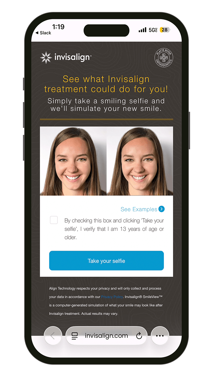 invisalign smile simulator